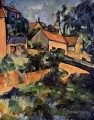 Tournant Road à Montgeroult Paul Cézanne
